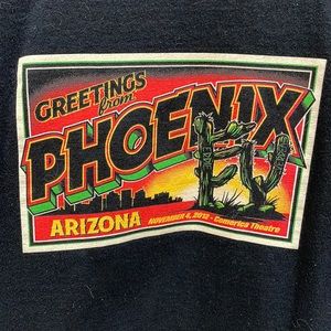 Pearl Jam Eddie Vedder concert T-shirt 2012 toward size extra large black